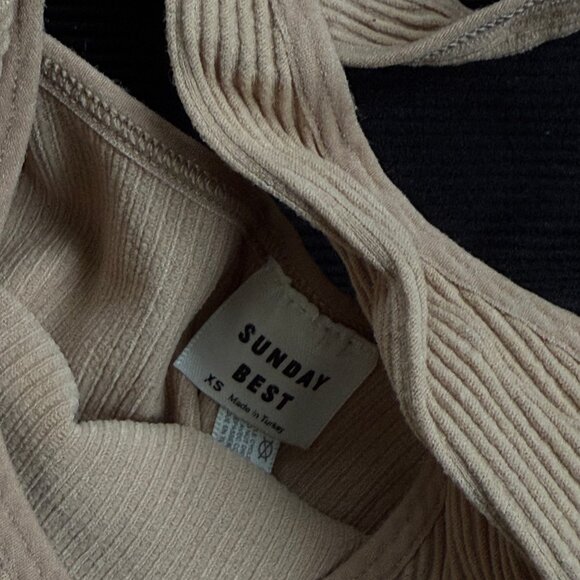 Sunday Best Ribbed Halter Top Set (Sinchseamless) - Picture 1 of 5